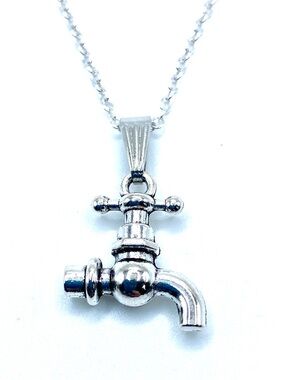 Water Faucet Necklace